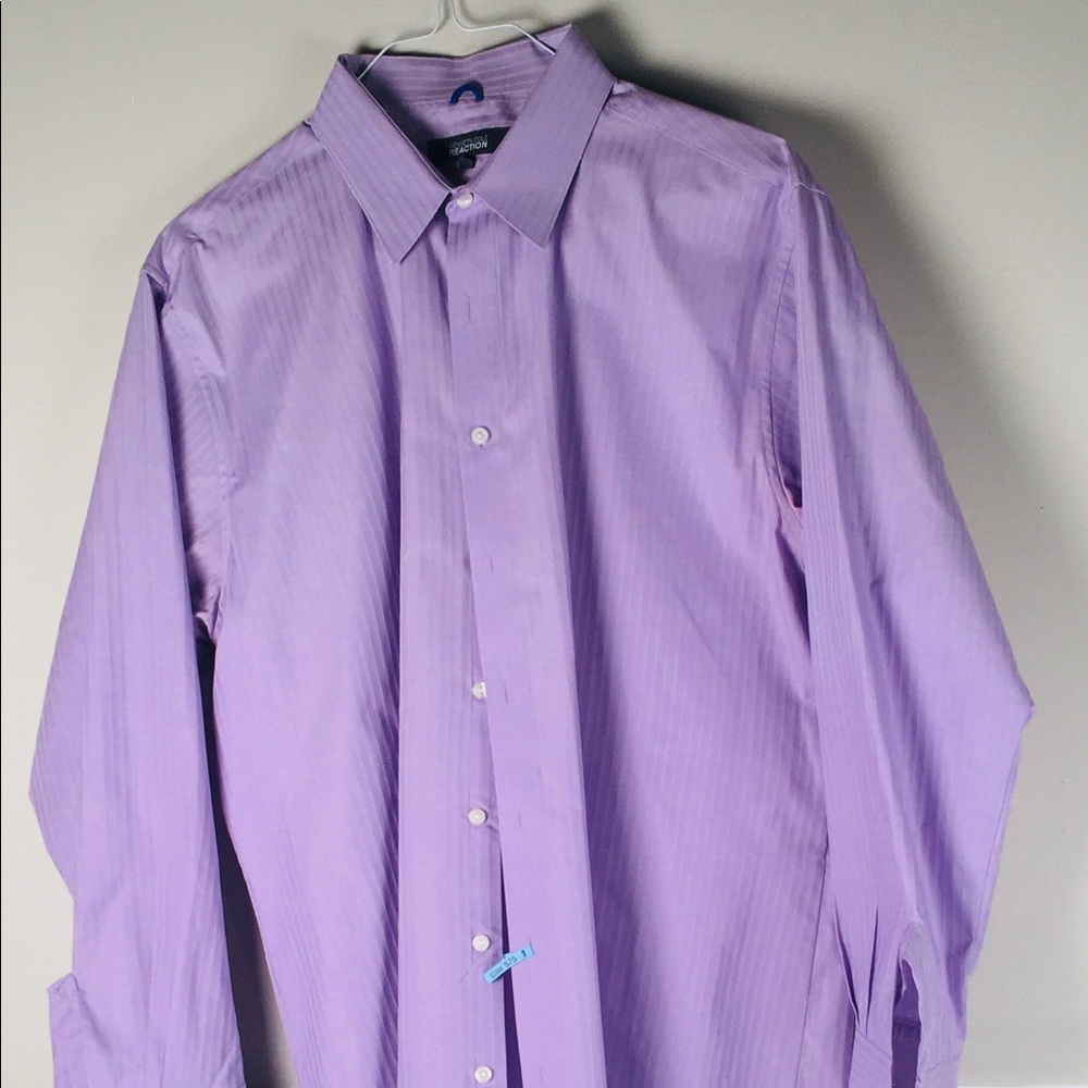 Kenneth Cole Men's Shirt 17 1/2 34/35 Slim Fit